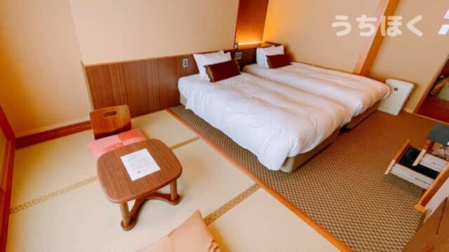 函館　湯の川温泉　ホテル万惣　和洋室